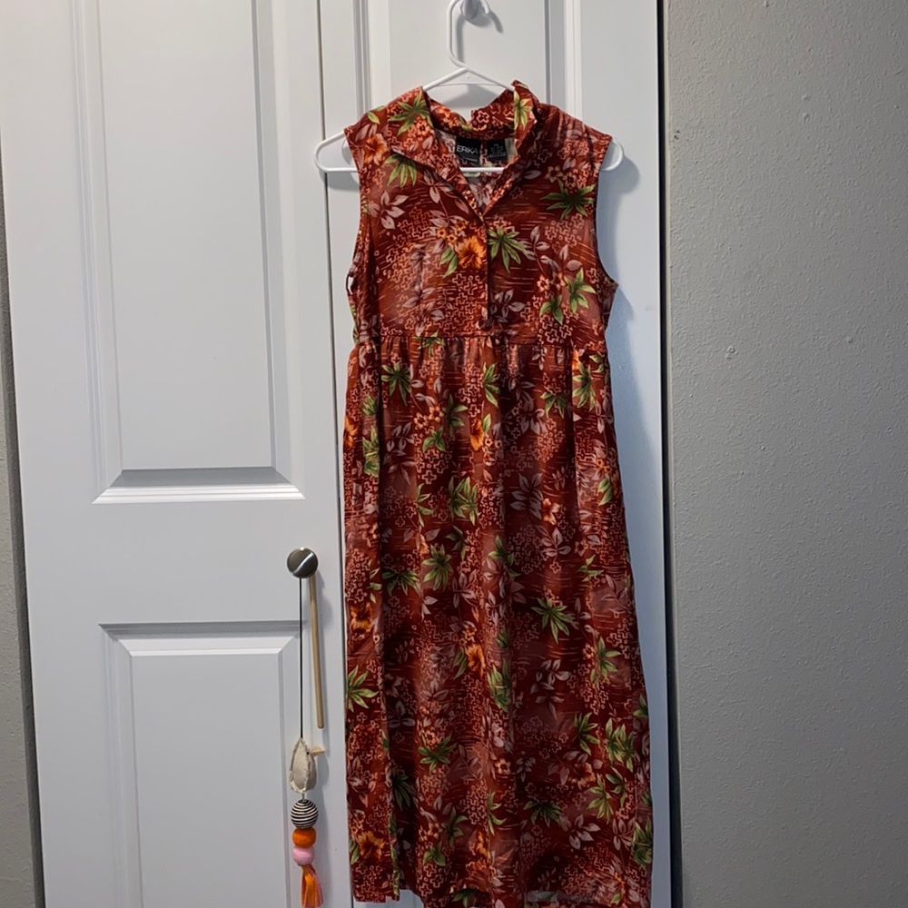 Floral summer dress